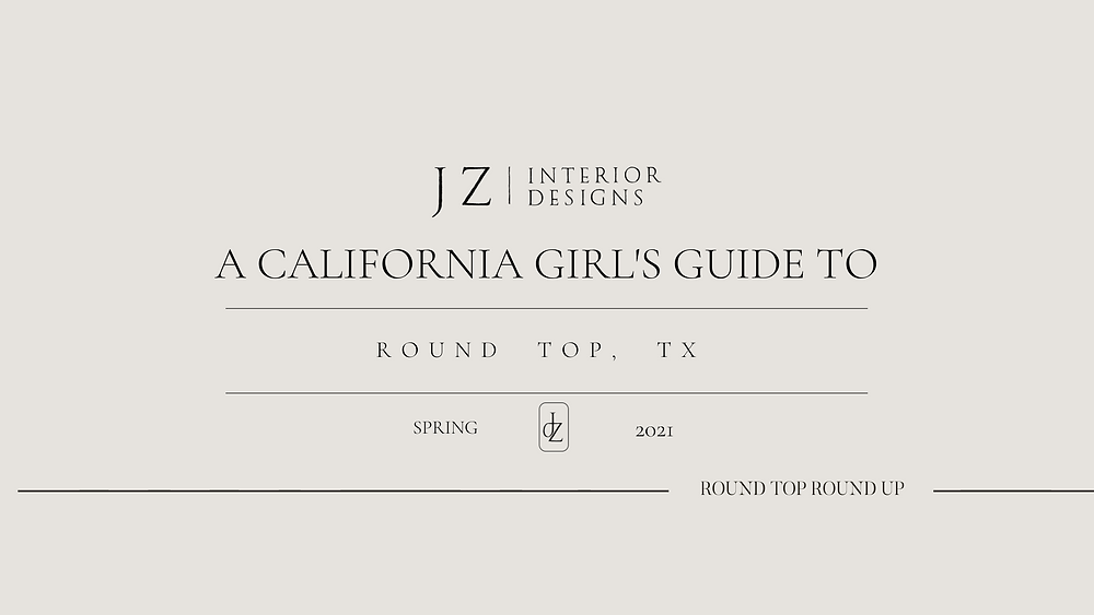 A california girl s guide to round top tx cover